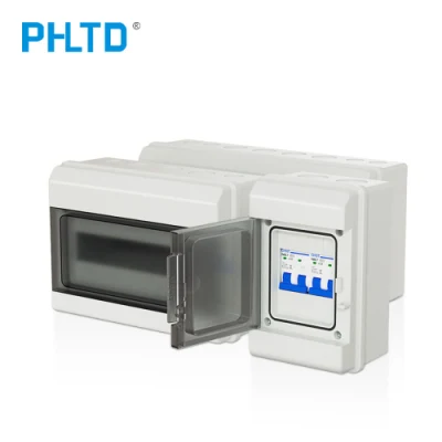  Phpc-4 Nuevo estilo 4 vías Interior Waterproof plástico MCB distribución Caja de distribución de energía eléctrica de caja de base de datos