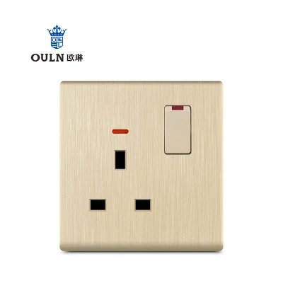  Interruptor eléctrico de montaje en pared de 1 vías y T40 2 módulos