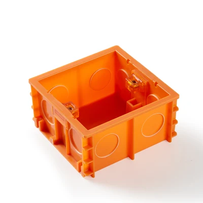  Muestra disponible 86X86 de la luz de la casa de PVC Rectángulo Caja Interruptor Eléctrico