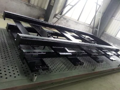 Soldadura de tubo rectangular para servicio de Rampa de Robot