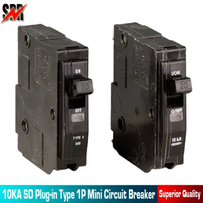  SD 10 ka tipo Plug-in disyuntor miniatura