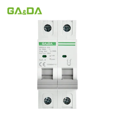  Nuevo MCB 500V 10kA 40A Mini con circuito aprobado CE Interruptor