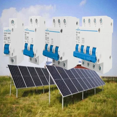  La utilización del sistema de energía solar fotovoltaica arriba DC MCB DISYUNTOR 1P 2P 3P 4p mini Mini 250V 500VDC 600V 1000V 1000V de CC 1200V 1500 V 16A 25AMP 63