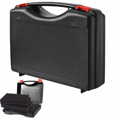Estuche de disco duro pequeño impermeable con interior de espuma Pluck para la herramienta de la cámara Micrófono