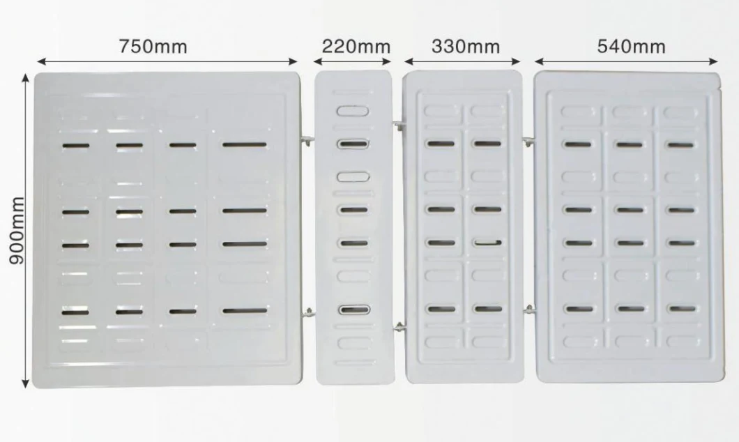 Medical Split Accessories 2 Crank Electric Patient Beds Hospital Equipment Bed Panel