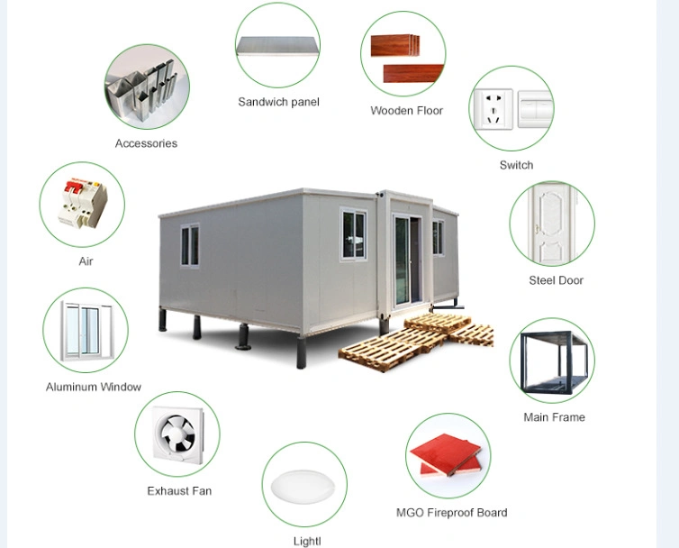 Fast Assembly China Prefab Flat Pack Container Prefab House