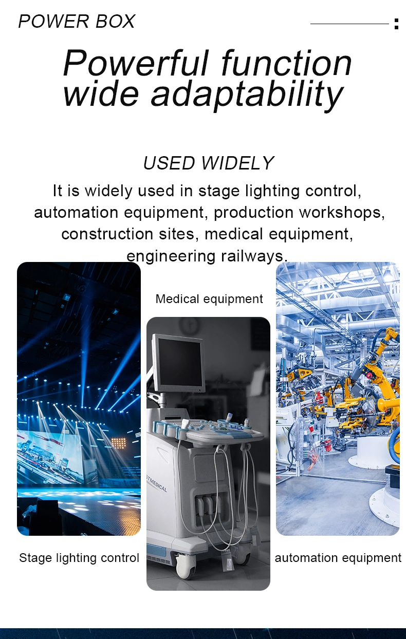 Flush Type Stage Light Distribution Box Power Distribution Box for Stage Light Can Be Customized Portable Power Distro Plug