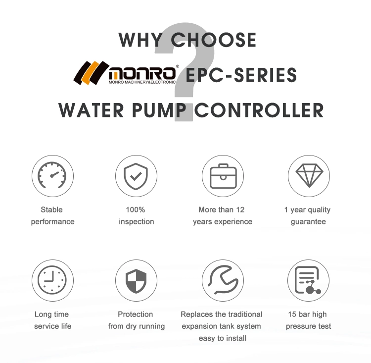 Monro EPC-15 Automatic Pump Control Pressure Control Pressure Switch with Three-in-One Mode