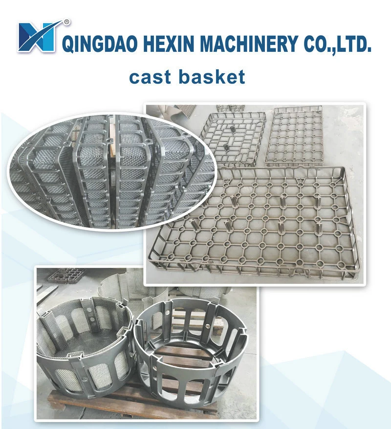 Cast Trays Made by Investment Casting Process with Material 1.4848 1.4857 Hx61017