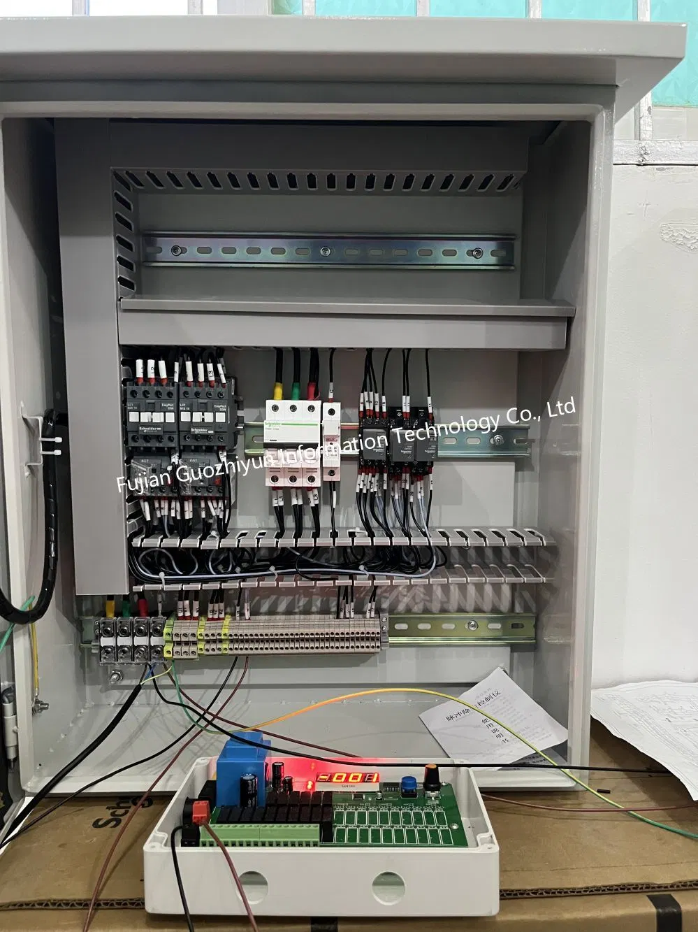 Automated Power Distribution Cabinet Low Voltage Control Box Program Boards PLC