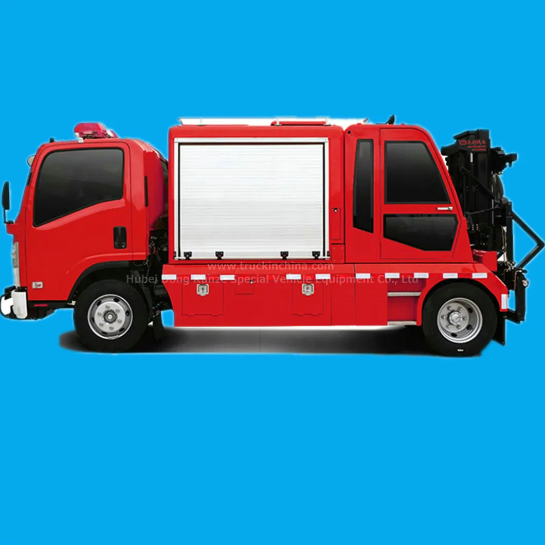 Customizing Foton Tow Truck Multifunctional Emergency Fire Rescue Forklift Towing Vehicle (Accident Broken Car Remove Recovery)