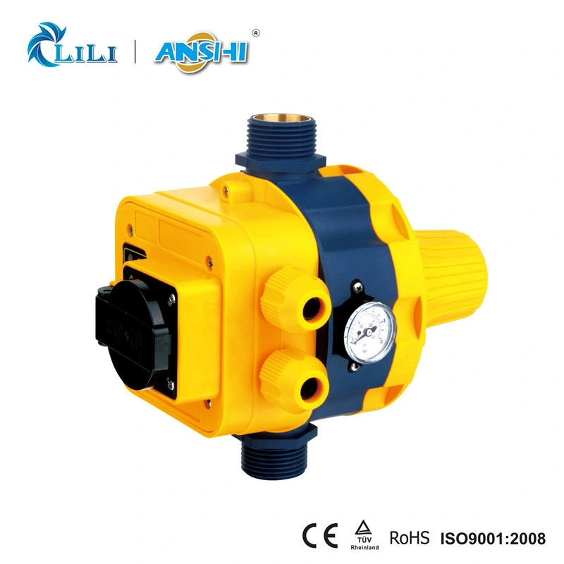 Anshi Automatic Pressure Switch with Socket for Water Pump (DSK-8.2)