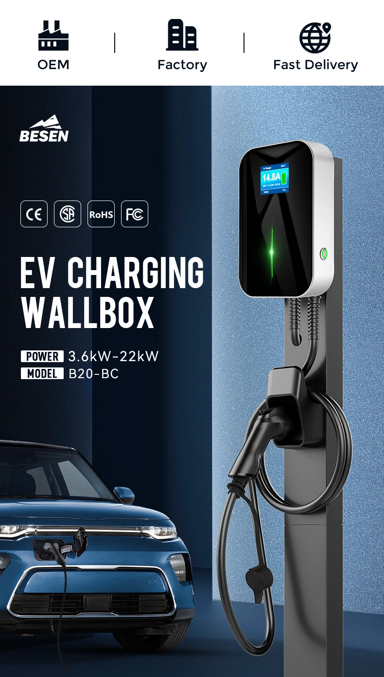 IEC 62196-2 EV Charging Unit with Type 2 Cable