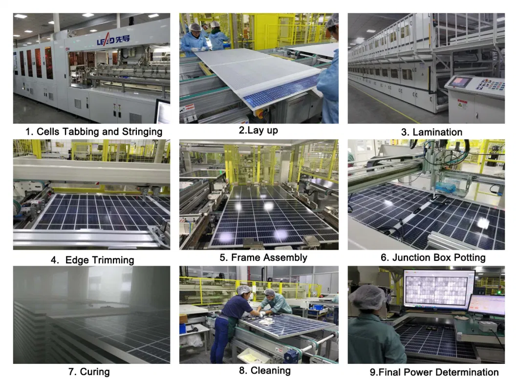 Longi 525W 530W 535W 540W 545W 550W 560W Solar Electric Panels Europe Warehouse