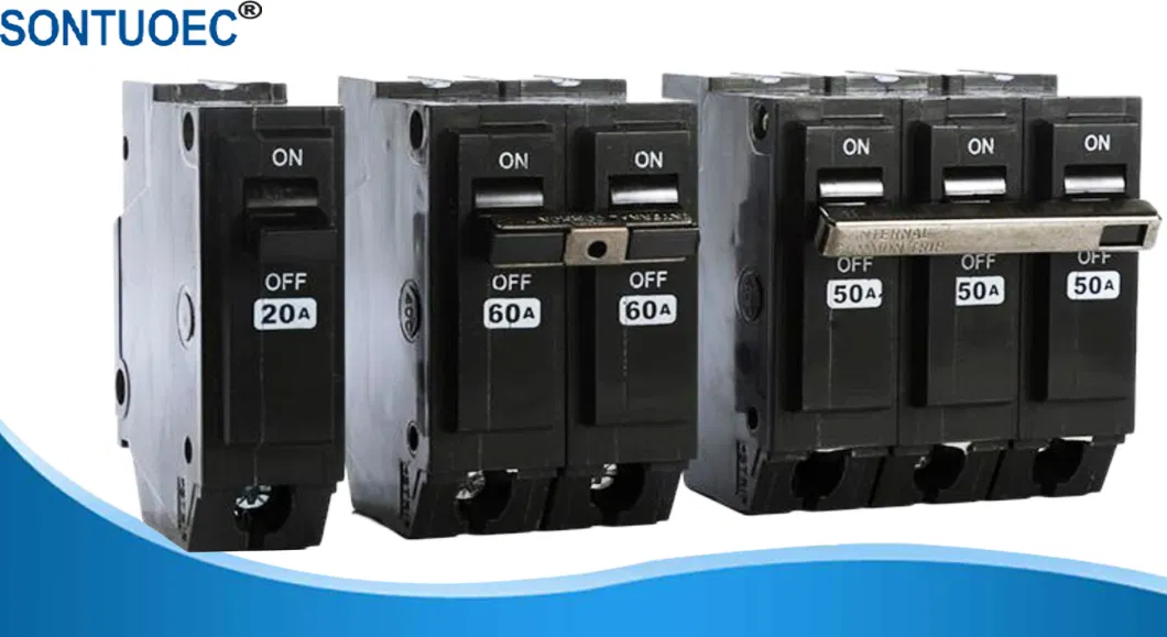 Plug in Type Circuit Breaker 5ka, 10ka Black Color MCB
