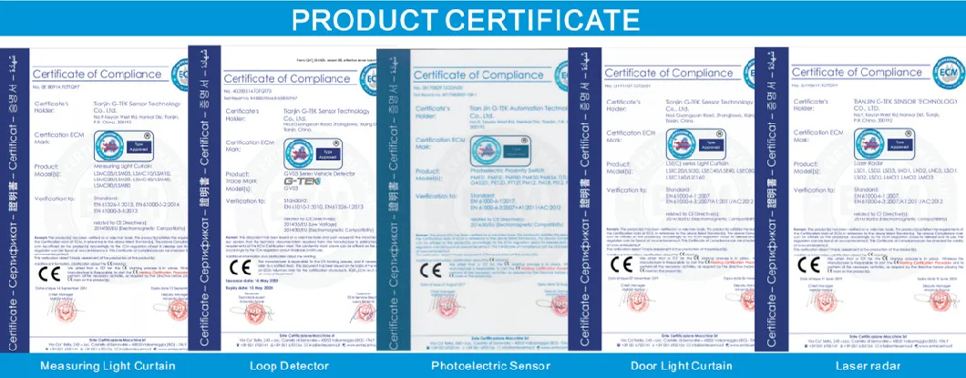 NPN Infrared Safety Beam Photoelectric Switch Manufacturer with CE Approved