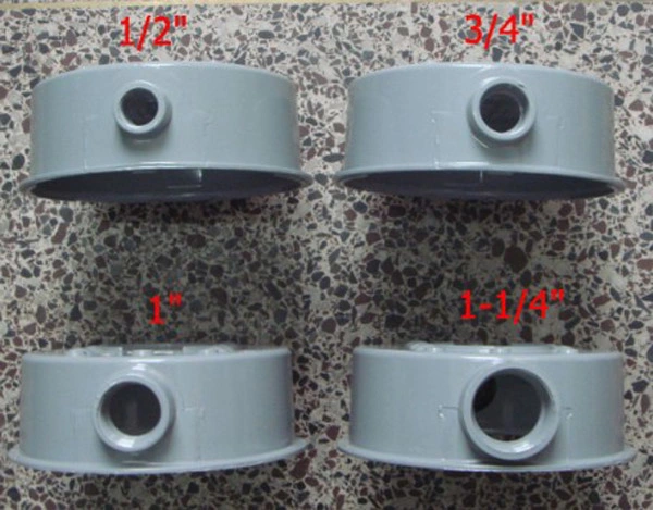 Round Meter Socket 4 Terminal with 2 Set 1 Inch Hub with Stainless Steel Snap Lock Sealing Ring