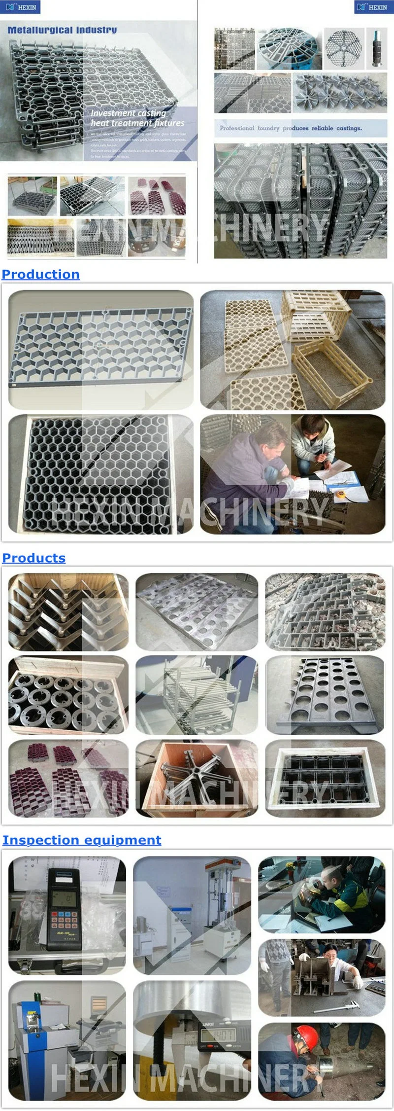 Roller Rails and Rollers for Heat Treatment Furnace by Investment Casting with Nickel Chrome Alloy 1.4849 Hx61007