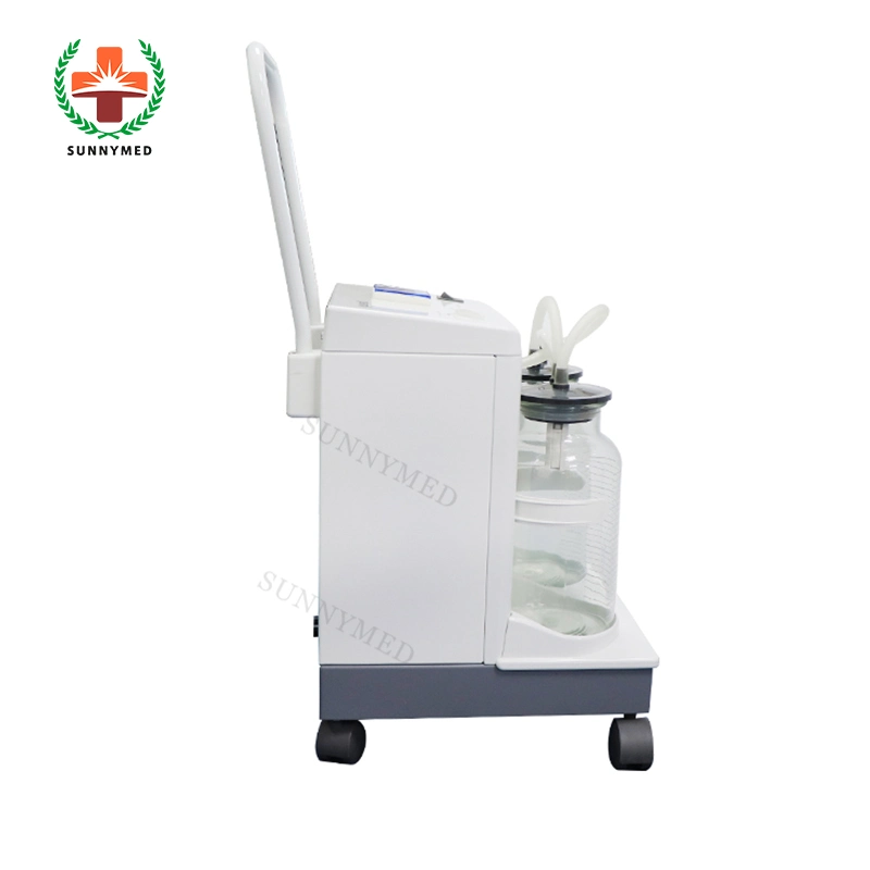 Sy-I050-3 Factory Price Hospital Surgical Emergency Mobile Electric Suction Unit