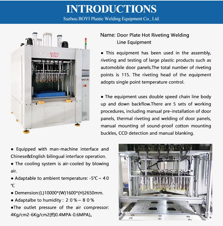 Insulated Trays Assembly Hot Plate Plastic Welding Equipment