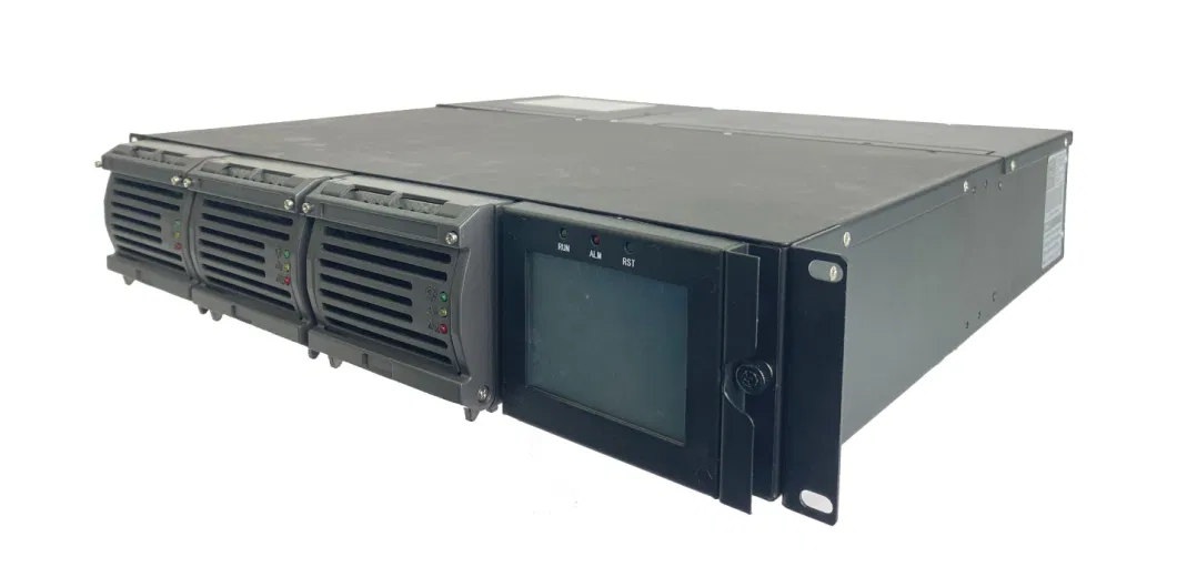 Rack Mount Telecom Rectifier System with DC Distribution Panel