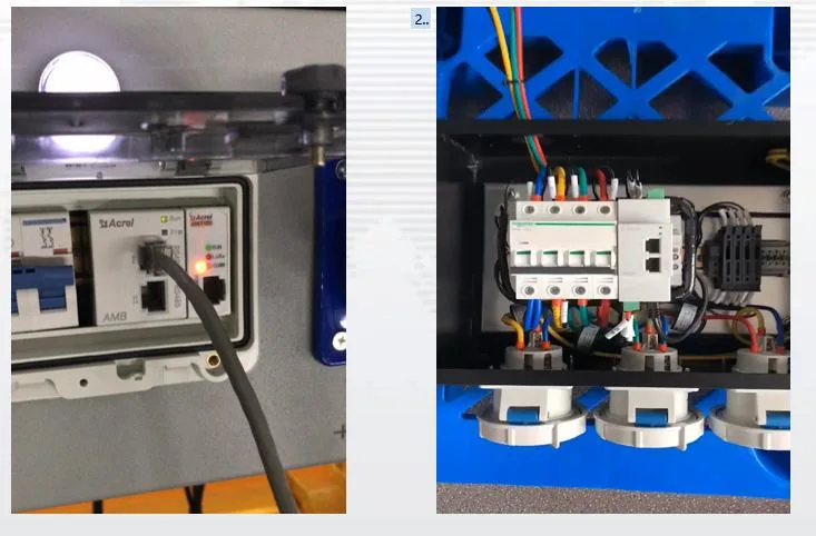 Track Busway Monitoring Plug-in Power Meter with Zero Distribution Panel for IDC