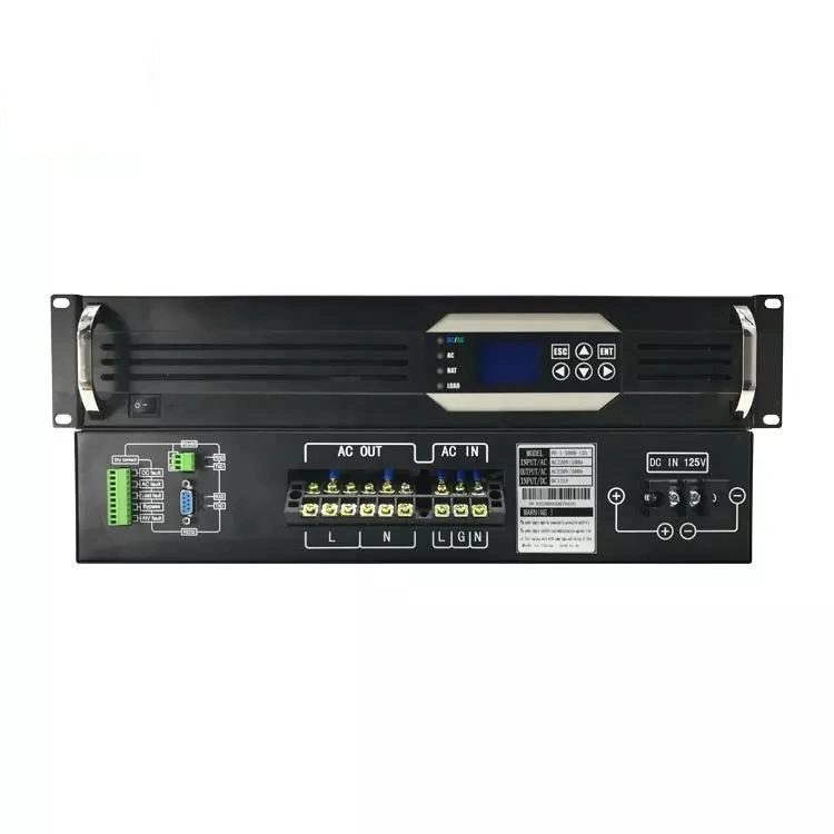 Rack Mount Telecom Rectifier System with DC Distribution Panel