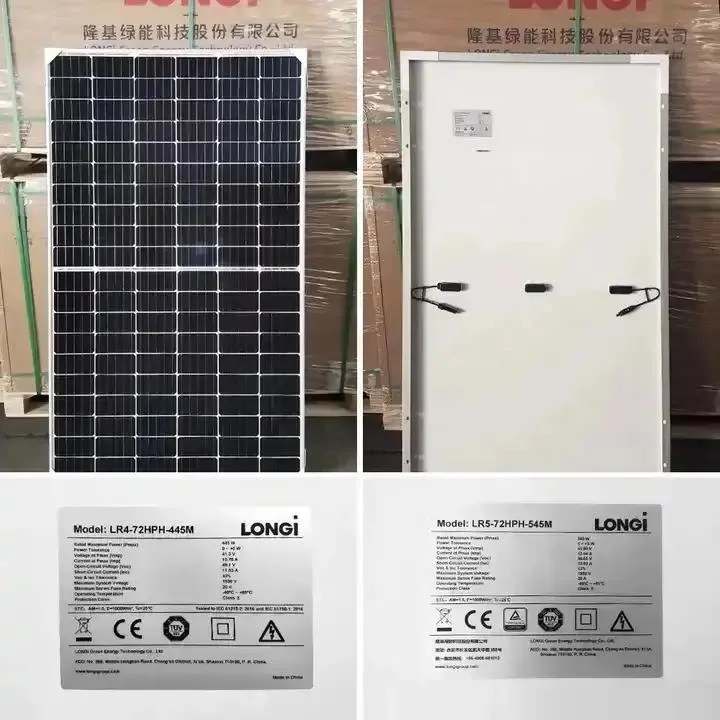 Longi 525W 530W 535W 540W 545W 550W 560W Solar Electric Panels Europe Warehouse