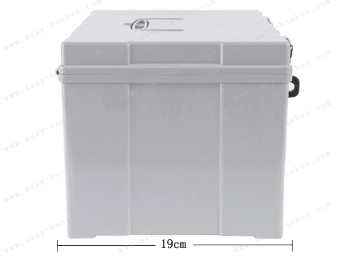 DB-SA-08 Portable Plastic Document Box Bank Use Storage Document Box