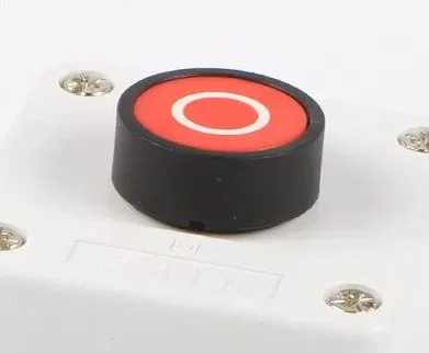 Plastic Waterproof IP54 600V Electric Push Button Switch Enclosure Single Hole Button Control Box