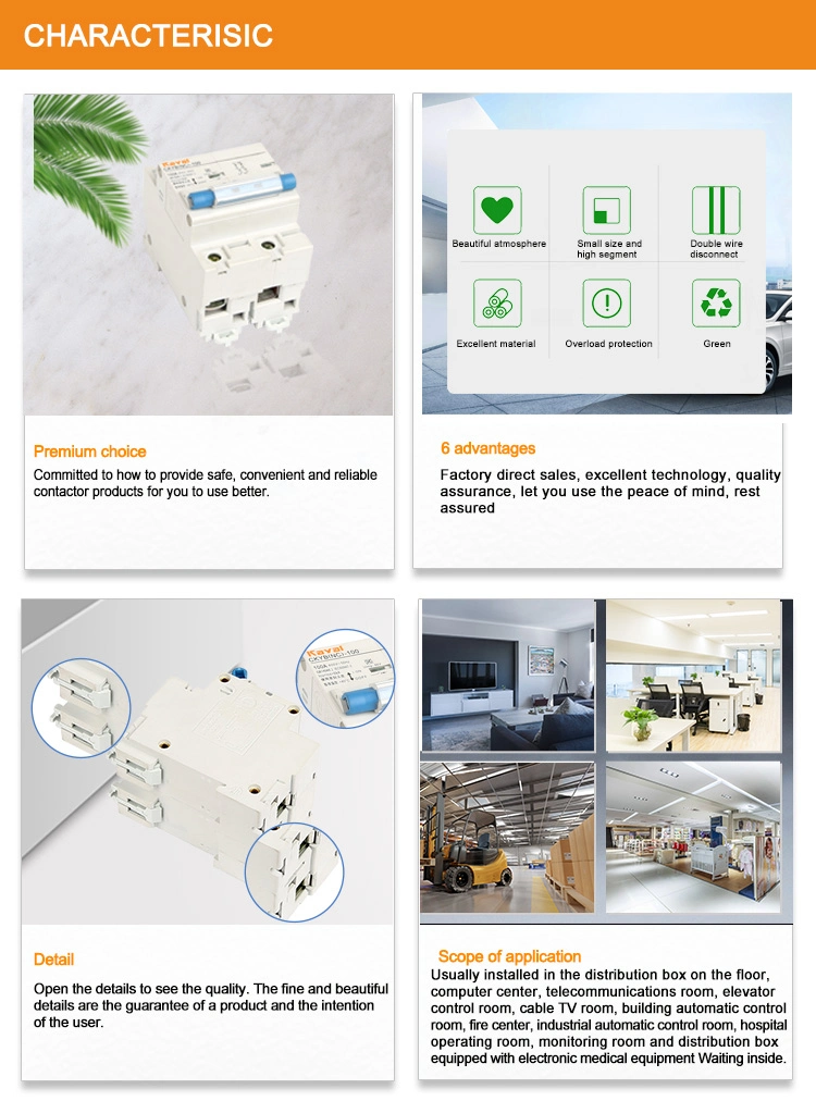 Free Sample! Remote Circuit Breaker MCB MCCB RCCB ELCB Nc