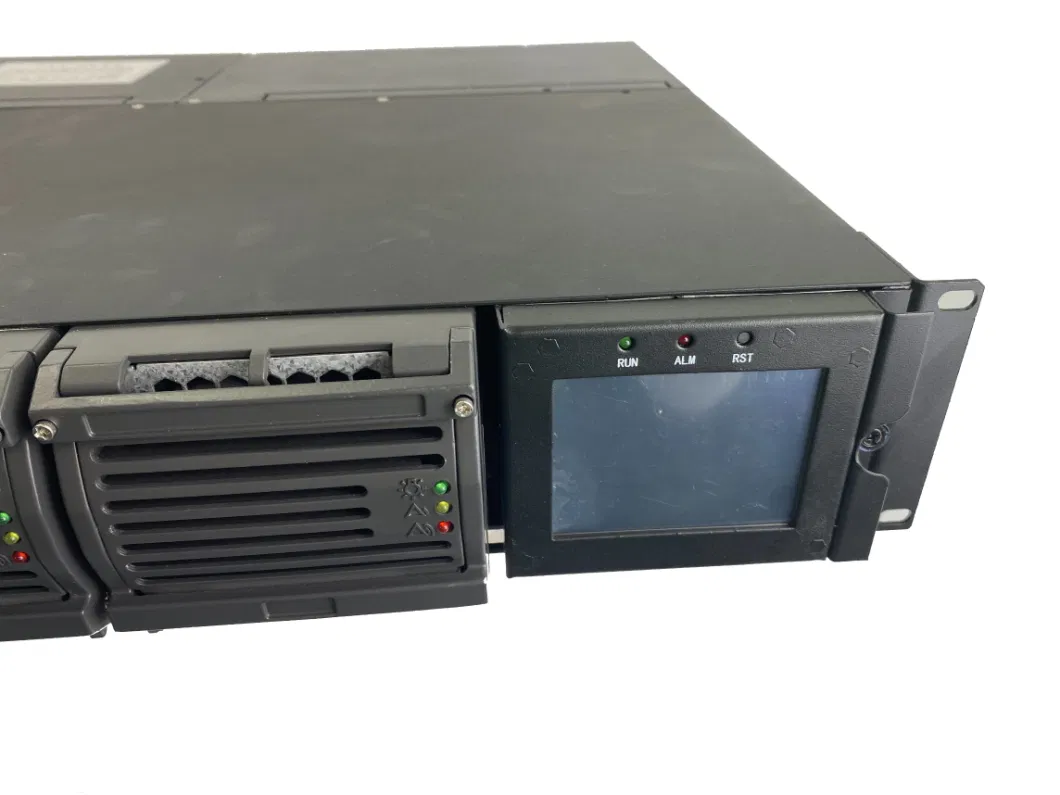 Rack Mount Telecom Rectifier System with DC Distribution Panel