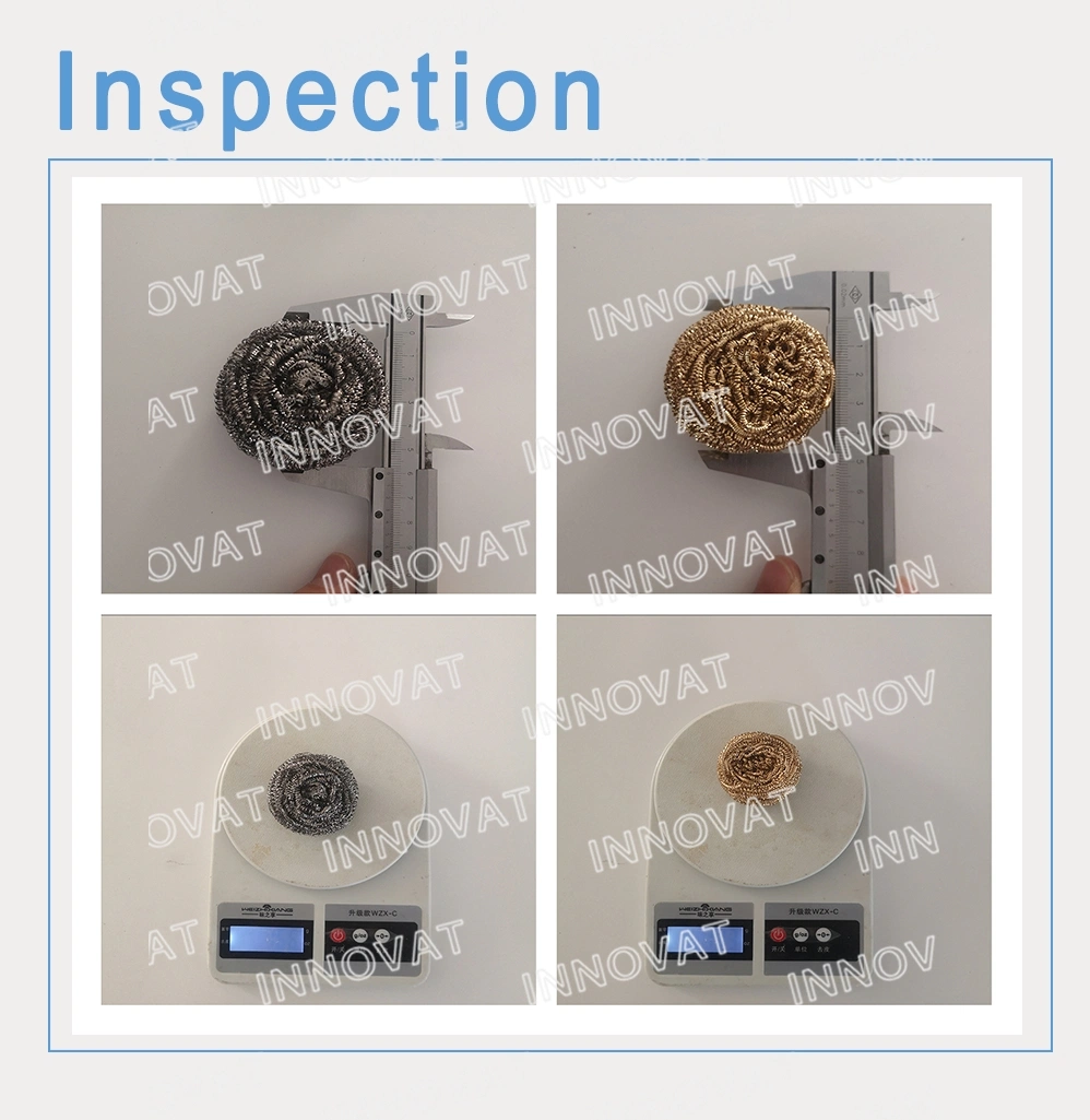 Eco-Friendly Metal Cleaning Ball for Kitchen Washing Scourer Cleaner