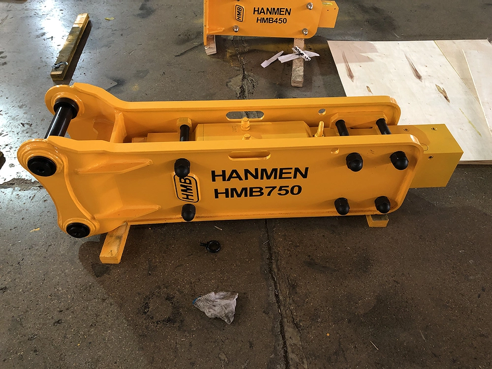 18 Month Warranty OEM Excavator 6ton 75mm Chisel Sb43 Martillo Hidraulico Hammer Manufacturer Rock Hydraulic Breaker for Road Construction