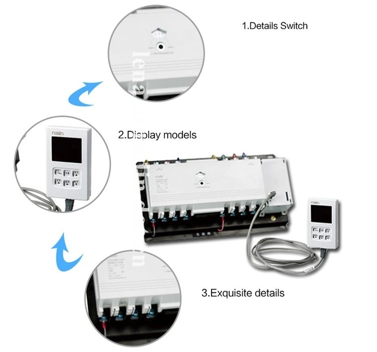 Rdq3NMB-225 Double Power Automatic Transfer Switch (ATS) , Single Phase