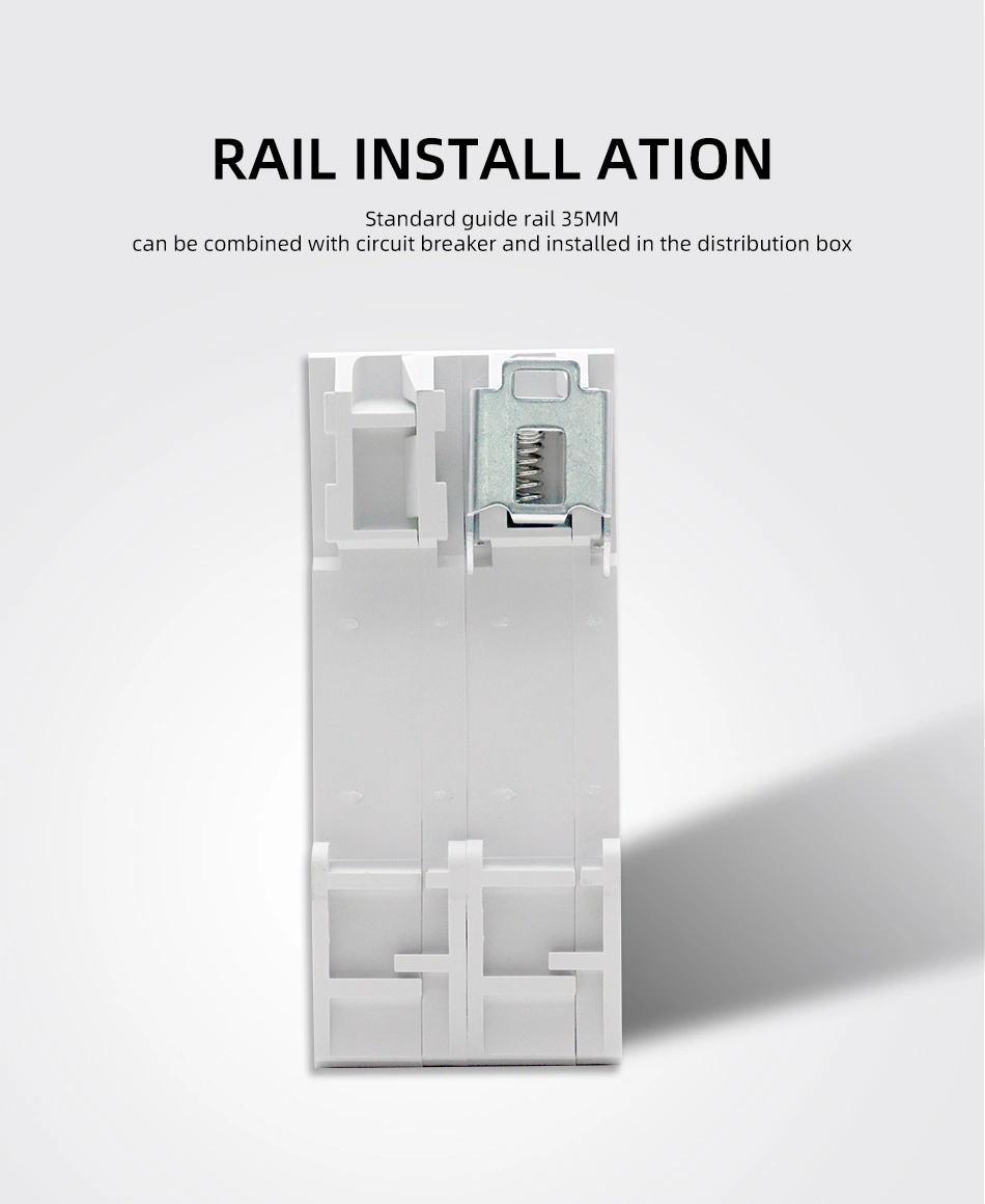 2p 40A 63A Manual MCB Mini Changeover Switch