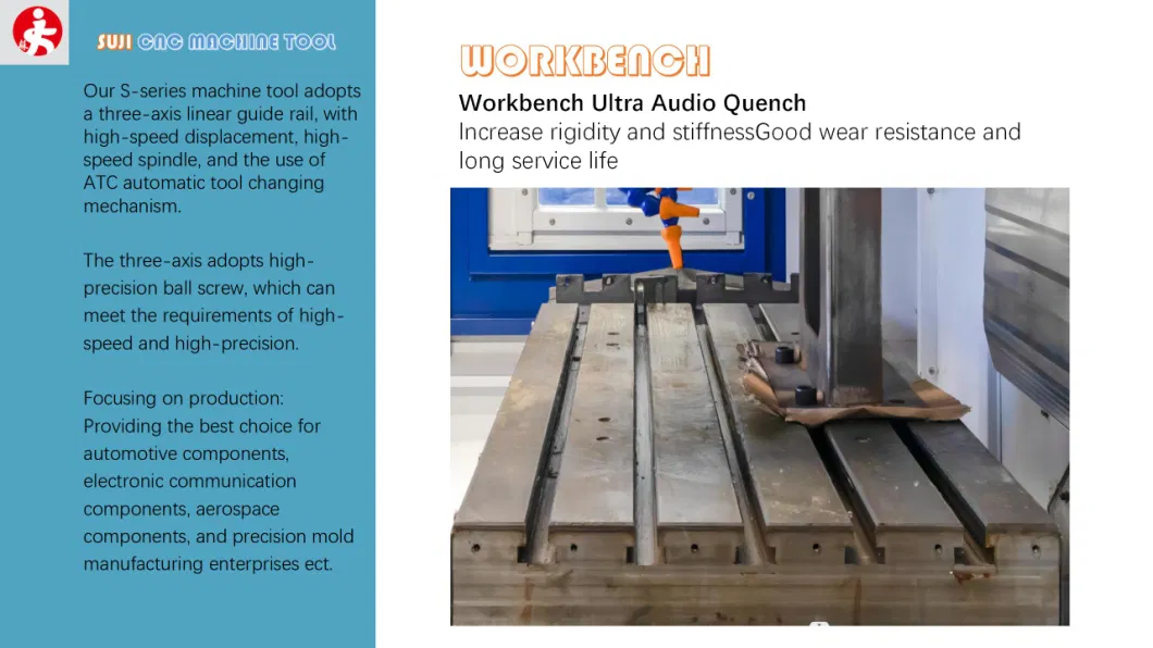 Heavy-Duty CNC Milling Turning Center with 1000kg Table Load