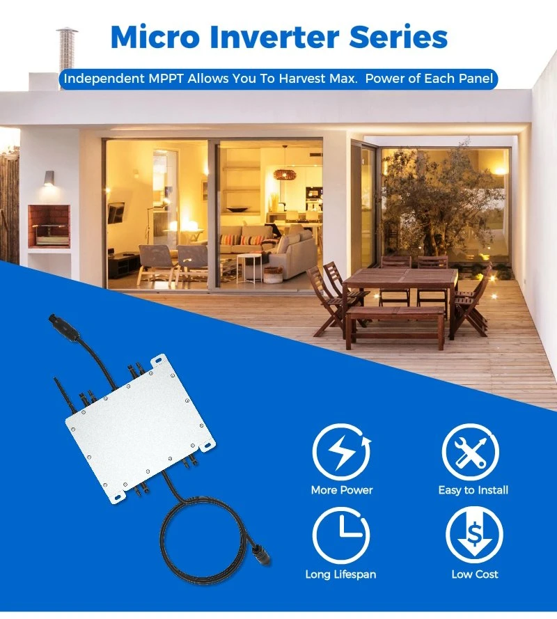 Solar Panels with Micro Inverters Built in 1000W