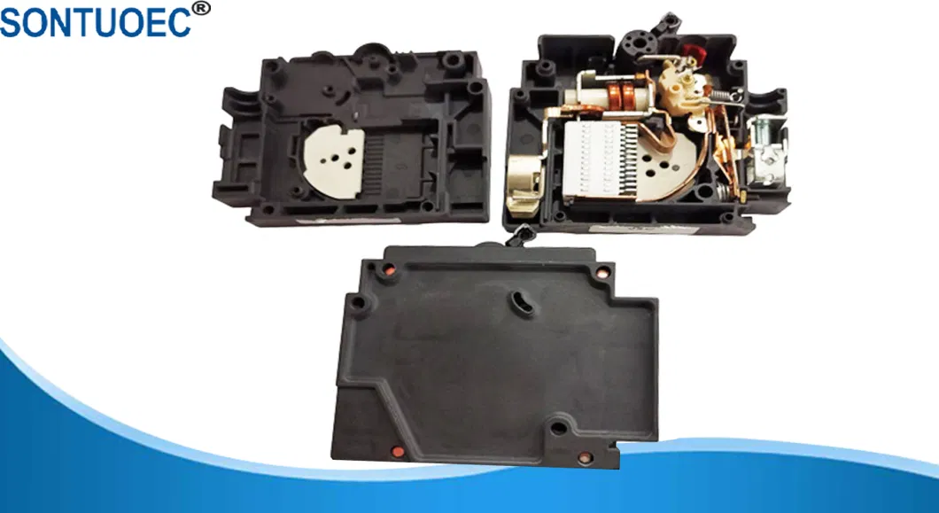 Plug in Type Circuit Breaker 5ka, 10ka Black Color MCB