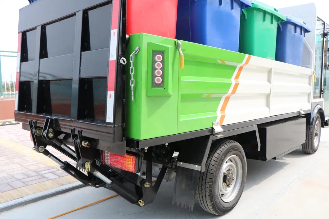 Pure Electric Driven Dustbin Garbage Transfer Truck for Waste Collection