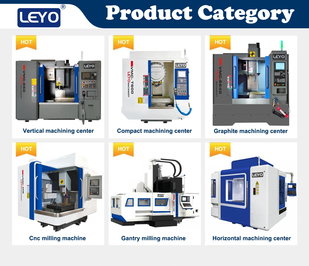 Leyo High-Precision 5-Axis Machining Center Workbench Maximum Load 850 Kg Discount Sale