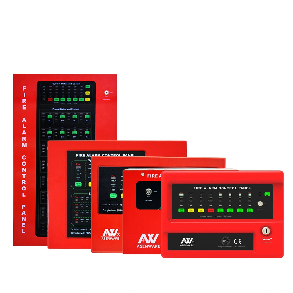 Asenware Fire Alarm Manufacturers Conventional Fire Alarm System Control Panel