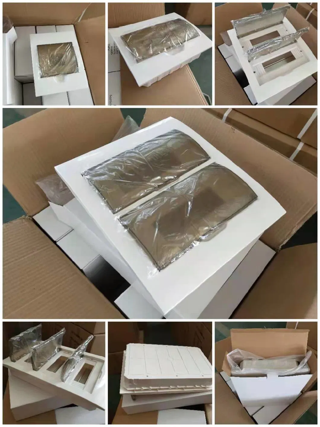 Hc-Ts4ways Tsm Surface Type ABS Solar Power DIN Rail Plastic Distribution Box Distribution Board Factory