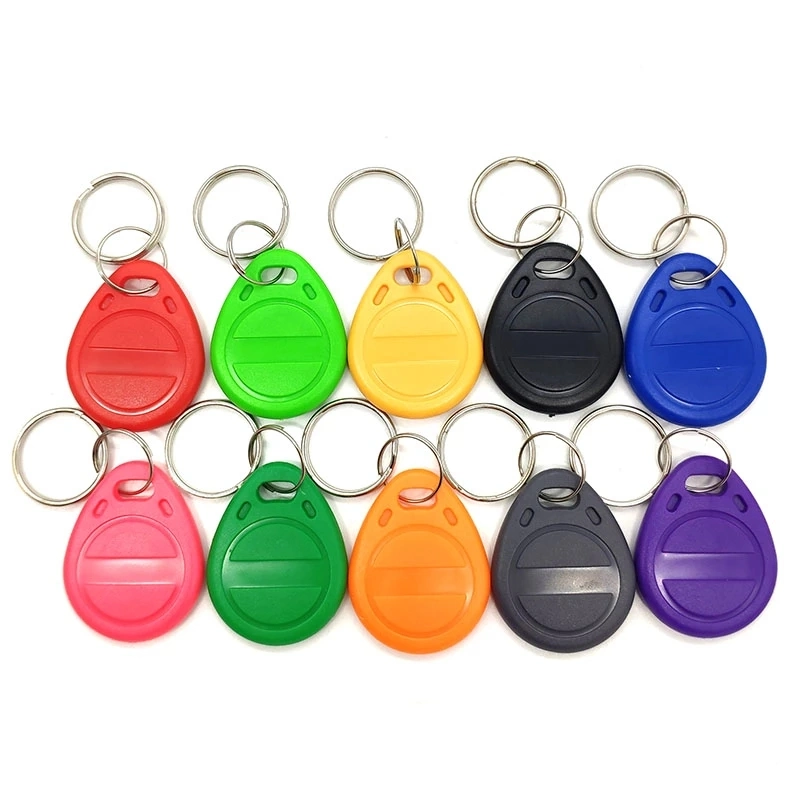 Custom Logo Copy Rewritable Writable Rewrite Duplicate RFID Tag Copy Em4100 125kHz Card Proximity ID Token Keyfobs