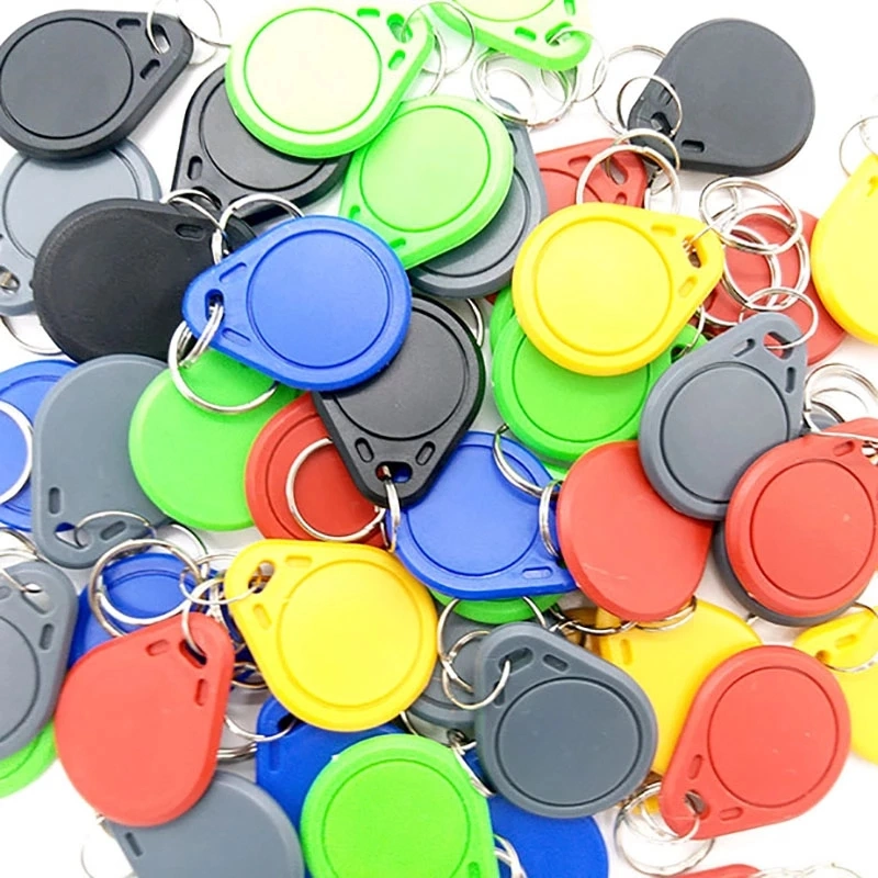 Custom Logo Copy Rewritable Writable Rewrite Duplicate RFID Tag Copy Em4100 125kHz Card Proximity ID Token Keyfobs