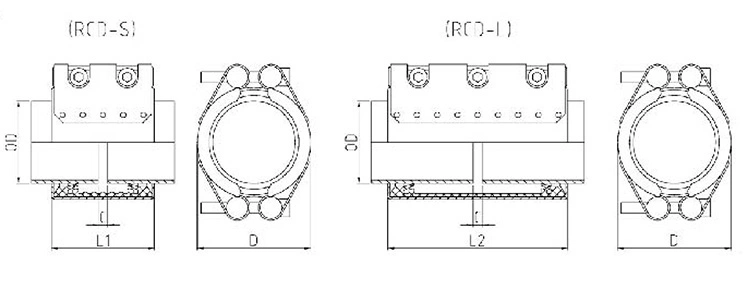 RCD Double Card Stainless Steel Water Pipe Leak Repair Clamp