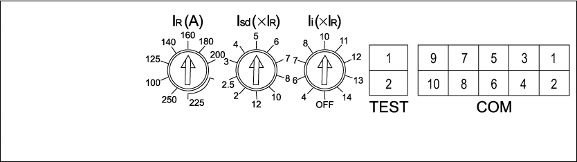 Electronic Type Circuit Breaker 250A MCCB Intelligent