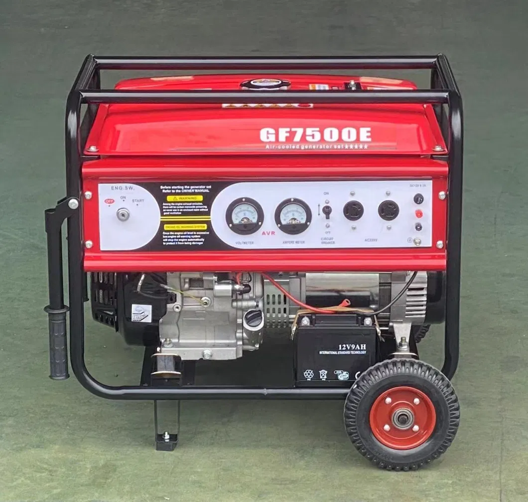 2kw Patented Technology Portable Gasoline Electric Generator for Home Standby Tank Engine Air Protection Circuit Cooling