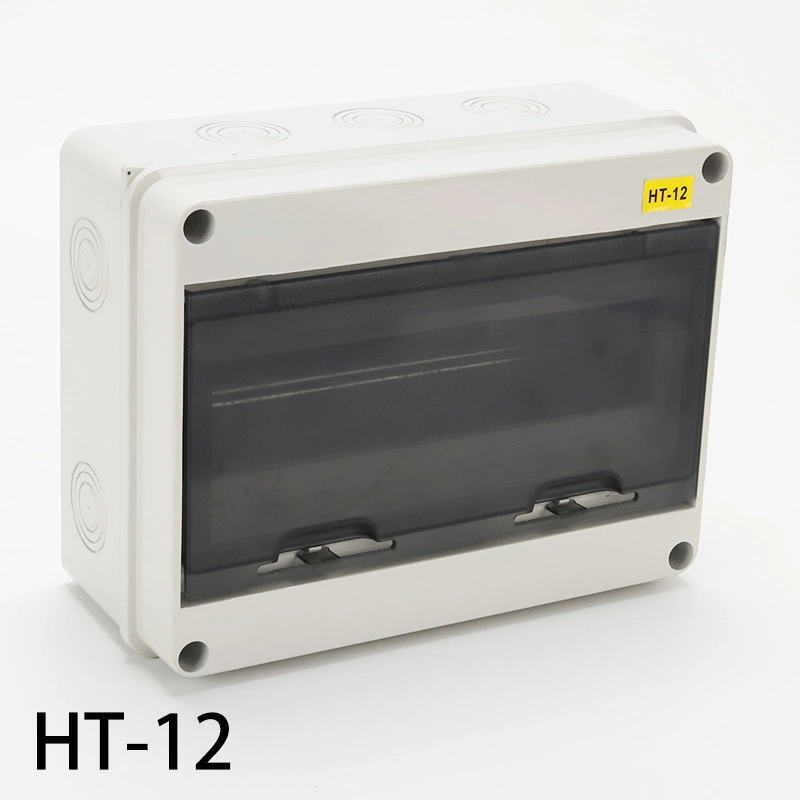 Ht-5 Plastic Waterproof 120*160*95mm ABS Surface Flush Type 5 Way Outdoor MCB Distribution Box Electrical Power Box
