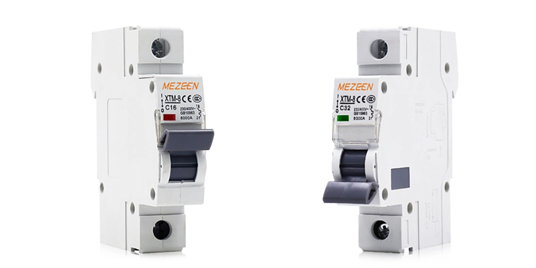 AC 230/400V 1p DIN Rail Mini Circuit Breaker